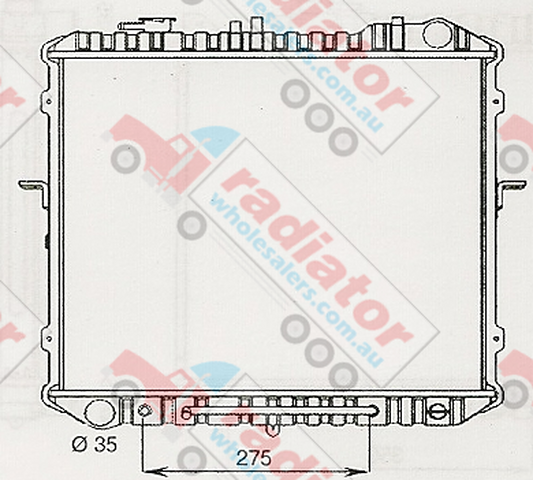 RW437120A Radiator